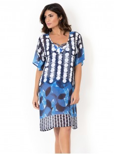 Kaftan - Optical Navy - Miradonna