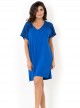 Maxi T-shirt - Bleu - Mirachic - Miradonna
