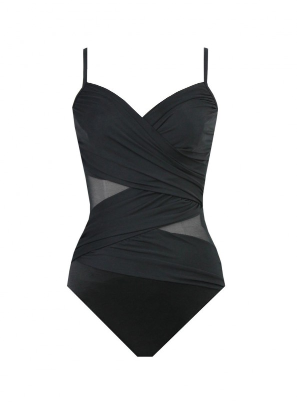 Maillot de bain gainant Mystify Noir - "M" - Miraclesuit