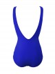 Maillot de bain sculptant 1 pièce Mirabasic Athena - Bleu - Miradonna