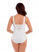 Maillot de bain gainant It's a Cinch Blanc - Illusionists - "M" - Miraclesuit swimwear