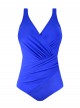 Maillot de bain sculptant 1 pièce Mirabasic Athena - Bleu - Miradonna