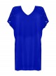 Maxi T-shirt - Bleu - Mirachic - Miradonna