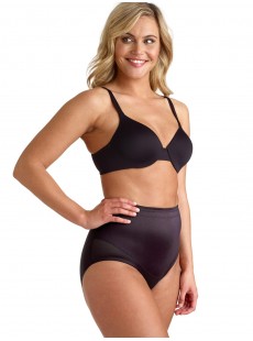 Culotte gainante taille mi-haute Noir - Flexible fit - Miraclesuit Shapewear	