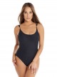 Maillot de bain 1 pièce Color My World Diana - Noir - Amoressa