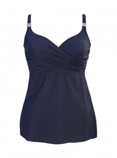 Tankini Surplice bleu nuit - Solid - "M" -Miraclesuit Swimwear  