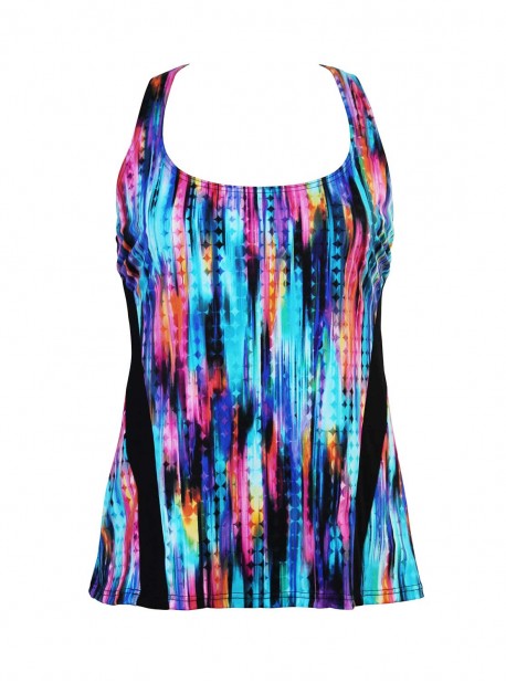 Tankini Surf's up - Prismatix - "M" -Miraclesuit Swimwear 