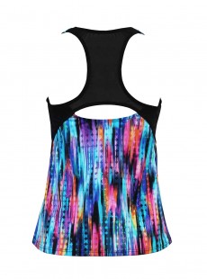 Tankini Surf's up - Prismatix - "M" -Miraclesuit Swimwear 