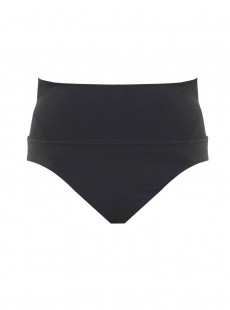 Culotte de bain taille haute Gimlet Noir - Amoressa