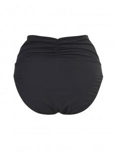 Culotte de bain taille haute Gimlet Noir - Amoressa