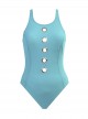 Maillot de bain lissant 1 pièce Rialto Jade - A Venetian Affair - Amoressa