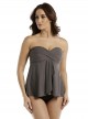 Tankini Cadiz gris - Rock Solid - "M" - Miraclesuit Swimwear