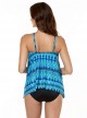 Tankini Peephole - Cabana chic -"M" - Miraclesuit Swimwear