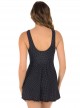 Robe de bain gainante Marais Noire - Must haves - Pin point - "M" -Miraclesuit Swimwear