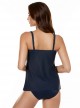 Tankini Surplice bleu nuit - Solid - "M" -Miraclesuit Swimwear	