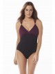 Maillot de bain lissant 1 pièce Horizon Zin - Phantom - Amoressa