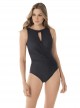 Maillot de bain 1 pièce gainant Arden bleu - Rock Solid - " M " - Miraclesuit Swimwear