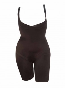 Combinaison torsette gainante Noire - Flexible Fit - Miraclesuit Shapewear