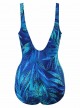 Maillot de bain gainant New Hidden Treasure Bleu - Best Fronds Ever - "M" - Miraclesuit swimwear