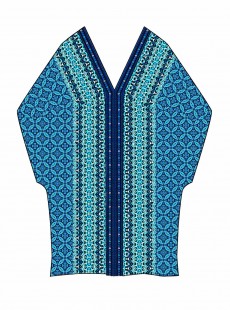 Caftan Bleu - Mosaica - "M" -Miraclesuit Swimwear