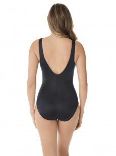 Maillot de bain gainant Arden Noir - Rock Solid - "FC" -Miraclesuit Swimwear