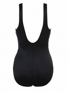 Maillot de bain gainant Temptress Noir - Gilted As Charged - "FC" -Miraclesuit Swimwear