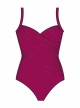 Maillot de bain sculptant 1 pièce Mirabasic Nemesis - Black Cherry