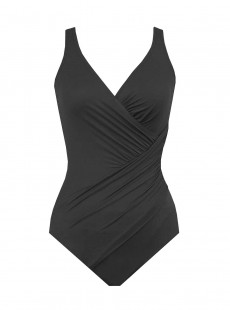 Maillot de bain gainant Oceanus Noir - Solid -  "FC" -Miraclesuit Swimwear