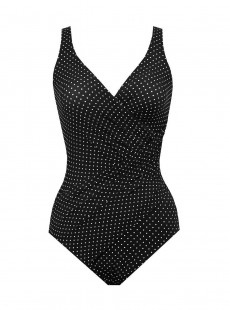 Maillot de bain gainant Oceanus Noir - Must haves - Pin point - "M" -Miraclesuit Swimwear       