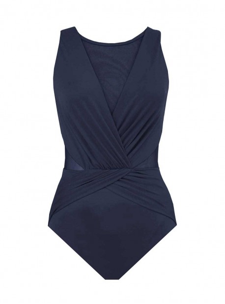 Maillot de bain gainant Palma Bleu nuit - Illustionists - "FC" -Miraclesuit Swimwear