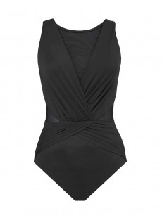 Maillot de bain gainant Palma Noir - Illustionists - "M" -Miraclesuit Swimwear 