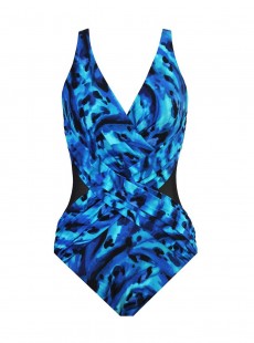 Maillot de bain gainant Crossover - Ocean Ocelot - "M" - Miraclesuit Swimwear