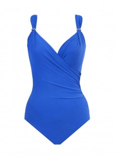 Maillot de bain gainant Siren Bleu - Razzle Dazzle - "M" - Miraclesuit swimwear