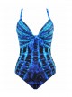 Maillot de bain gainant Pin-Up Multicolor - The Beach Goes On - "M" - Miraclesuit swimwear