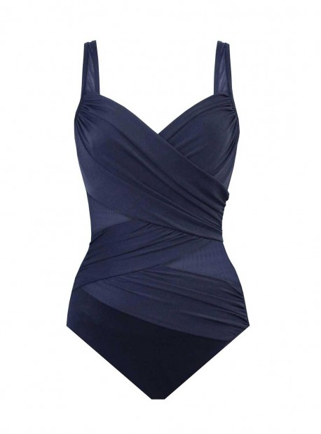 Maillot de bain gainant Madero Bleu nuit - Network - "M" - Miraclesuit Swimwear