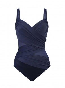 Maillot de bain gainant Madero Bleu nuit - Network - "FC" - Miraclesuit Swimwear