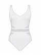 Maillot de bain gainant It's a Cinch Blanc - Illusionists - "M" - Miraclesuit swimwear