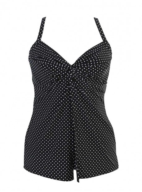 Tankini Love Knot Noir - Must haves - Pin point - "M" - Miraclesuit Swimwear 