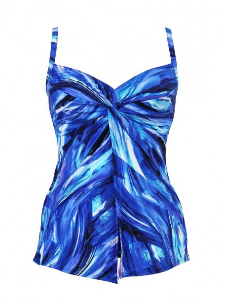 Tankini Love Knot - The breakers - "M" - Miraclesuit Swimwear