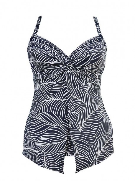 Tankini Love Knot - Lush Lanai - "M" - Miraclesuit Swimwear