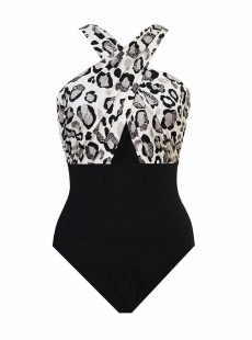 Maillot de bain gainant Embrace - Purrfectly Posh -"M" -Miraclesuit Swimwear