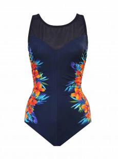 Maillot de bain gainant Fascination - Samoan Sunset - "M" -Miraclesuit Swimwear