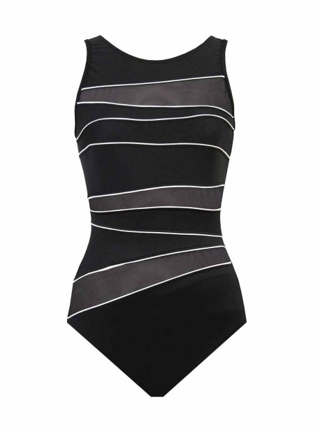 Maillot de bain gainant Somerset - Prismatix - "M" -Miraclesuit Swimwear    