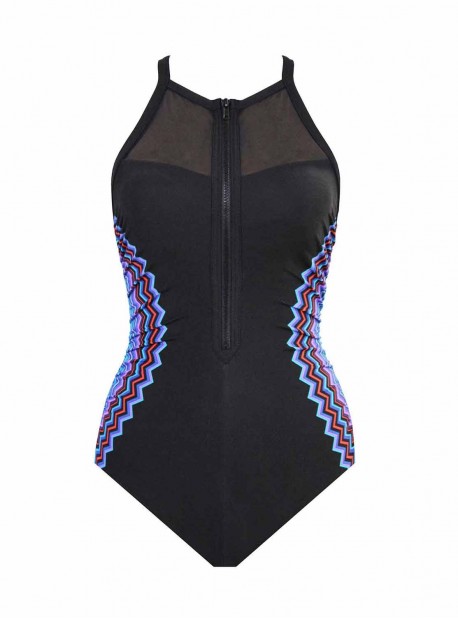 Maillot de bain gainant Zipline - True colors - "M" -Miraclesuit Swimwear1