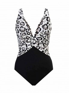 Maillot de bain gainant Elan - Purrfectly Posh -"M" -Miraclesuit Swimwear