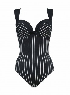 Maillot de bain gainant Cinderella Stripe a Lot - "M" - Miraclesuit