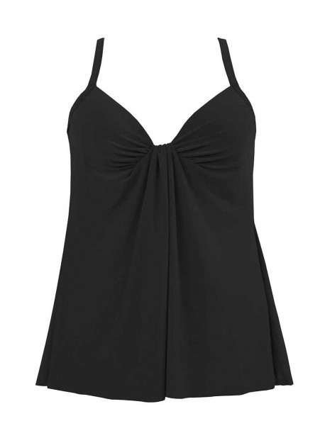 Tankini Marina Noir  - So Riche - "M" - Miraclesuit swimwear