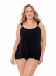 Tankini Dazzle Noir - Razzle Dazzle - " W " - Miraclesuit Swimwear