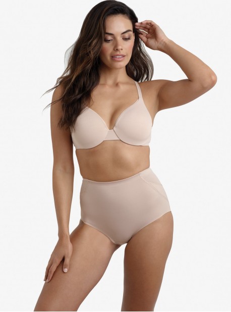 Culotte mi-haute gainante Nude - Fit & Firm - Miraclesuit Shapewear