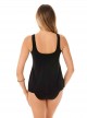 Ursula Tankini Top Noir - Illusionists - "M" -Miraclesuit Swimwear